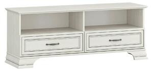 Comoda TV TIFFANY II, grej, PAL laminat, 130x37x50 cm