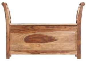 Bancă, 103 x 33 x 72 cm, lemn masiv de sheesham