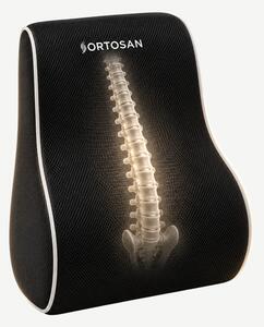 Perna lombara memory foam ORTO SPINAL cu curele reglabile pentru scaun