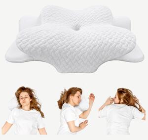 Perna cervicala ortopedica CERVI-SAN Confort memory foam fermitate moa