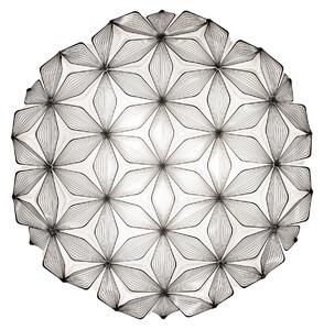 Plafoniere Slamp, C'EST LA VIE, reglabil, Negru, Camera de zi, Plastic, Design