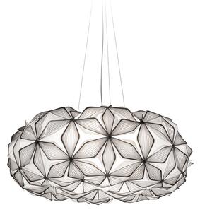 Lustră Pendul Slamp, C'EST LA VIE, reglabil, Negru, Camera de zi, Plastic, Design