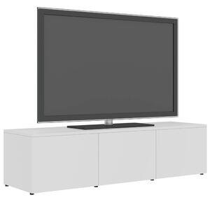 Comodă TV, alb, 120 x 34 x 30 cm, PAL