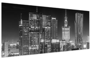 Tablou - Alb și negru New York (120x50 cm)