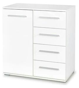 Comoda LIMA KM2, alb, PAL, 77x40x82 cm