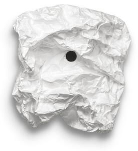 Lampă de perete FLOS, Maap W1, reglabil, Alb, Camera de zi, Țesătură / Textil, Design