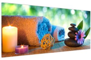 Tablou - Relaxare masaj pictura (120x50 cm)