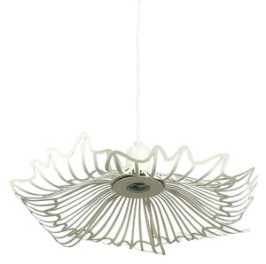 Lustră Pendul Dyberg Larsen, Flora, reglabil, Alb, Camera de zi, Metal, Design