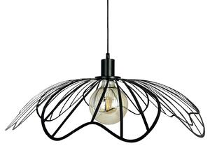 Lustră Pendul Dyberg Larsen, Blumen, reglabil, Negru, Camera de zi, Metal, Design