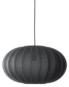Lustră Pendul Made By Hand, Knit-Wit 57, reglabil, Negru, Camera de zi, Țesătură / Textil, Scandinavă