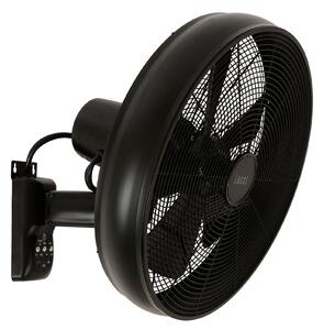 Ventilator de perete Breeze, negru, Ø 41 cm, silențios - Beacon Beacon Lighting, Breeze, Negru, Camera de zi, Plastic