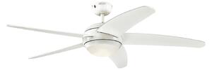 Ventilator de tavan cu LED Bendan, alb, silențios - Westinghouse Westinghouse, Bendan, reglabil, Alb, Camera de zi, Lemn, Modern