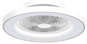 Ventilator de tavan inteligent cu LED Tibet, alb, curent continuu, silențios - Mantra Iluminación, Tibet, reglabil, Alb, Camera de zi, Metal, Modern