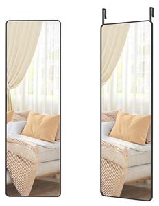 Oglindă dreptunghiulară FERRA, 120x40cm, negru SongmicsHome