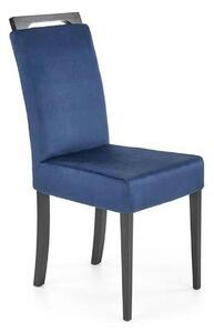 Scaun CLARION 2, negru/albastru, 42X58X97 cm