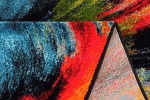 Covor Dreptunghiular Living Dormitor, Kolibri Brush 11017, Multicolor Multicolor, Dreptunghi, 120 x 170