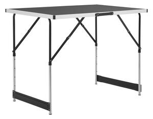Juskys Masa de camping 3 parti neagra