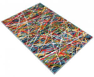 Covor Modern, Kolibri Art 11035-14, Covor Dreptunghiular, Multicolor Multicolor, Dreptunghi, 80 x 150