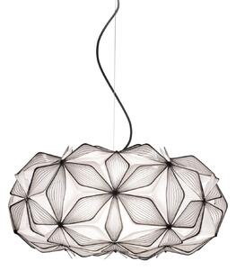 Lustră Pendul Slamp, C'EST LA VIE, reglabil, Negru, Camera de zi, Plastic, Design