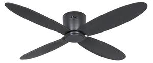 Ventilator de tavan inteligent ECO PLANO II 132 antracit - CasaFan CasaFan, Eco Plano II, Gri, Camera de zi, Plastic, Modern