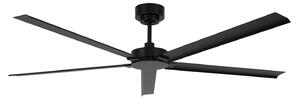 Ventilator de tavan Monza, negru, Ø 152 cm, IP55 - Beacon Beacon Lighting, Monza, Negru, Camera de zi, Aluminiu, Modern