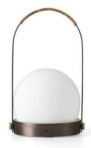 Lămpi de exterior Audo Copenhagen, Carrie, reglabil, Bronz / Alamă Veche, Camera de zi, Sticlă, Design