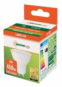 Bec LED Cald GU10 230V 6W 13265
