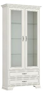 Vitrina TIFFANY II, grej, PAL laminat, 99x40x212 cm