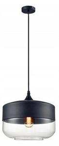 Lampa DE TAVAN SUSPENDABILA din sticla Zenit D Black