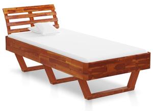 Cadru de pat, 100x200 cm, lemn masiv de acacia