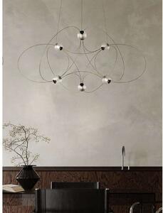 Lustră Pendul DCW, Negru, Camera de zi, Metal
