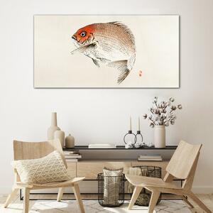 Tablou sticla Animale moderne de pește