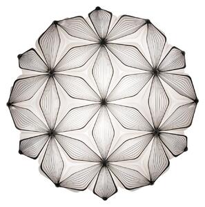 Plafoniere Slamp, C'EST LA VIE, reglabil, Negru, Camera de zi, Plastic, Design