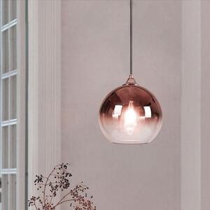 Lampa DE TAVAN din sticla APP 313-1CP Rose Gold
