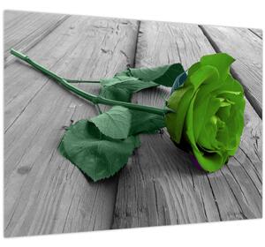 Tablou - Trandafir verde (70x50 cm)