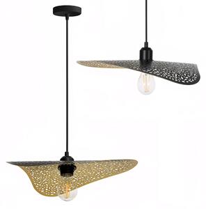 Lampă de tavan APP1468-1CP BLACK/OLD GOLD