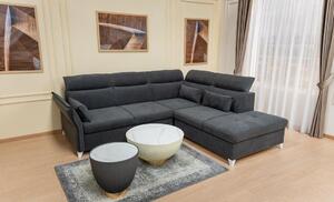 Colțar Extensibil Barry Gri Închis - Vega 34 Dreapta