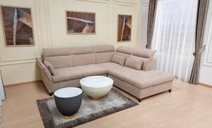 Colțar Extensibil Barry Bej Închis - Vega 05 Dreapta
