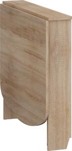 Masă de sufragerie extensibilă Elston 6 (stejar deschis sonoma) (pentru 2 persoane). 746439