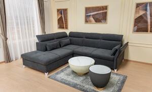 Colțar Extensibil Barry Gri Închis - Vega 34 Stânga