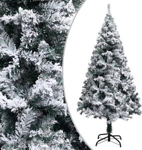Pom de Crăciun artificial cu zăpadă, verde, 150 cm, PVC
