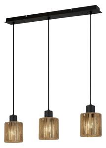 Lampă suspendată APP1821-3CP NATURE BLACK