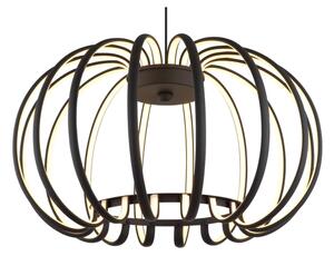 Globo 15946B - Lustra LED dimabilă pe cablu RIBBON LED/40W/230V 3000K neagră
