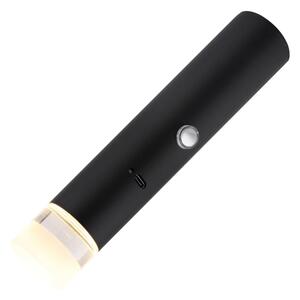 Globo 16060 - Lampă LED reîncărcabilă 2 în 1 PELO, dimabilă, cu control tactil, LED/2W/230/5V, negru