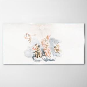 Tablou sticla Desenând norii antici îngeri