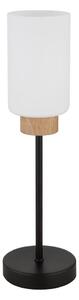 Globo 15977T - Lampă de masă ROWENA 1xE27/60W/230V negru/alb
