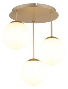 Globo 47441-3CH - Candelabru aplicat HARMON 3xE14/25W/230V alamă