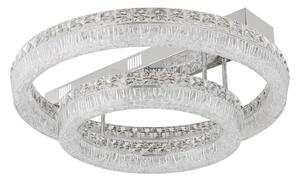 Globo 67387-60D - Plafonieră LED reglabilă LAUREL LED/60W/230V transparentă+telecomandă