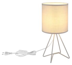 Globo 21734G - Lampă de masă TAMIAN 1xE14/40W/230V gri