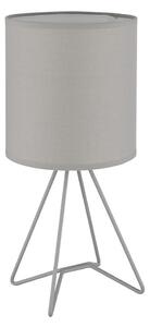 Globo 21734G - Lampă de masă TAMIAN 1xE14/40W/230V gri